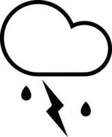 Cloud icon symbol vector image. Illustration of the hosting storage design image
