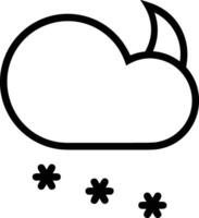 Cloud icon symbol vector image. Illustration of the hosting storage design image