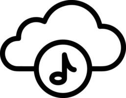 Cloud icon symbol vector image. Illustration of the hosting storage design image