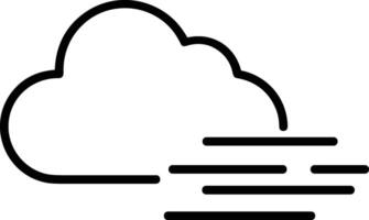 Cloud icon symbol vector image. Illustration of the hosting storage design image