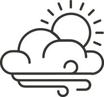 Cloud icon symbol vector image. Illustration of the hosting storage design image