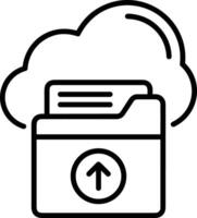 Cloud icon symbol vector image