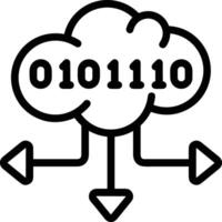 Cloud icon symbol vector image