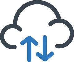 Cloud icon symbol vector image