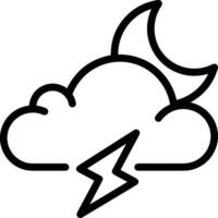 nube icono símbolo vector imagen