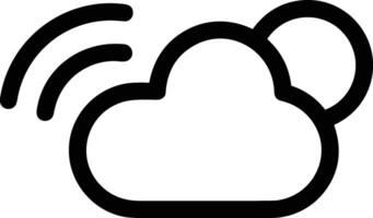 nube icono símbolo vector imagen