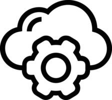 Cloud icon symbol vector image