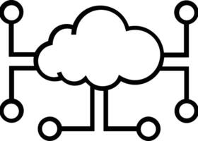 Cloud icon symbol vector image