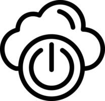 Cloud icon symbol vector image