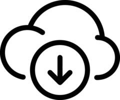 Cloud icon symbol vector image