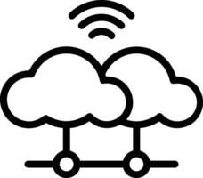 Cloud icon symbol vector image