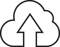 Cloud icon symbol vector image