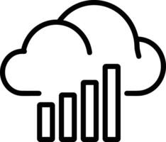 Cloud icon symbol vector image