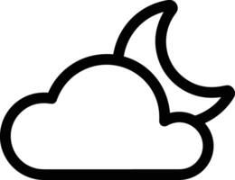 nube icono símbolo vector imagen