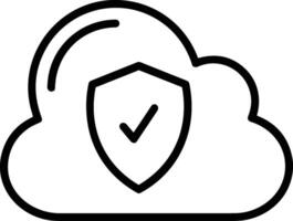 Cloud icon symbol vector image