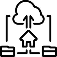 Cloud icon symbol vector image