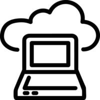 Cloud icon symbol vector image