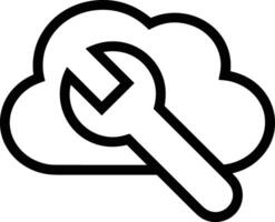 Cloud icon symbol vector image