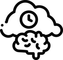 Cloud icon symbol vector image