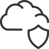 Cloud icon symbol vector image