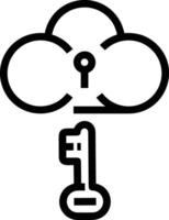 Cloud icon symbol vector image