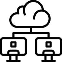 Cloud icon symbol vector image