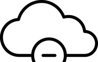 Cloud icon symbol vector image