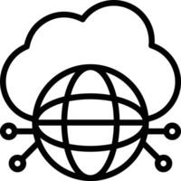 Cloud icon symbol vector image