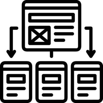 nube icono símbolo vector imagen. ilustración de el hospedaje almacenamiento diseño imagen
