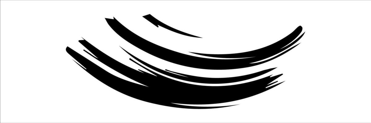 brushstroke swoosh