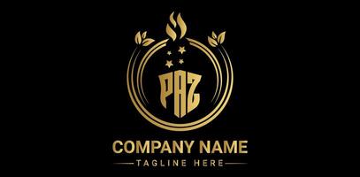 PAZ, PAZ letter, PAZ Initials, PAZ circle, PAZ Flat, PAZ business, PAZ brand, PAZ Luxury, PAZ Brand, PAZ Abstract, PAZ Corporate, PAZ Identity, PAZ round, PAZ simple, PAZ element, PAZ circle, vector