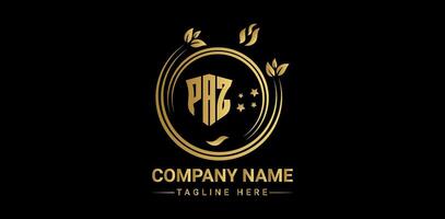 PAZ, PAZ letter, PAZ Initials, PAZ circle, PAZ Flat, PAZ business, PAZ brand, PAZ Luxury, PAZ Brand, PAZ Abstract, PAZ Corporate, PAZ Identity, PAZ round, PAZ simple, PAZ element, PAZ circle, vector