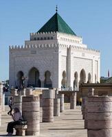 mausoleo de Mahoma v. Rabat, Marruecos, África. foto