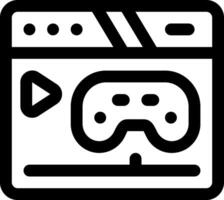 this icon or logo game icon or other where everything related to game, the tools and others or design application software vector