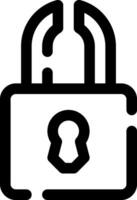 this icon or logo keys and locks icon or other where everything related to locks or kinds of locks and others or design application software vector