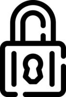 this icon or logo keys and locks icon or other where everything related to locks or kinds of locks and others or design application software vector