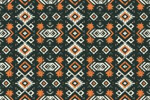 navajo tribal vector sin costura modelo. nativo americano ornamento. étnico sur occidental decoración estilo. boho geométrico ornamento. vector sin costura modelo. mexicano frazada, alfombra. tejido alfombra ilustración