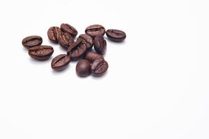 Coffee beans. Isolated on white background photo