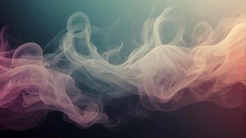 AI generated smoke vector wallpaper image, with brutalism style and texture effect, with gradation color photo