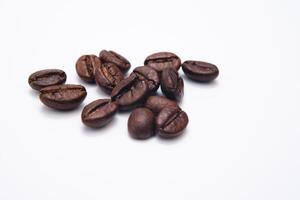 Coffee beans. Isolated on white background photo