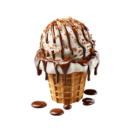 ai generado hielo crema, hielo crema png