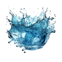 ai generato acqua spruzzata, acqua spruzzo png, acqua spruzzo con trasparente sfondo png