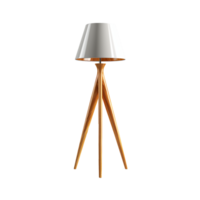 ai generiert Fußboden Lampe, Fußboden Lampe png, Fußboden Lampe mit transparent Hintergrund png