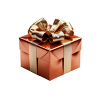 ai generiert Geschenk, Geschenk png, Geschenk Box png, Geschenk Box mit transparent Hintergrund png