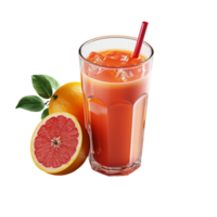 ai genererad juice glas, juice glas png, juice glas med transparent bakgrund png