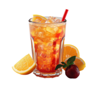 AI generated Juice Glass, Juice Glass Png, Juice Glass With Transparent Background png