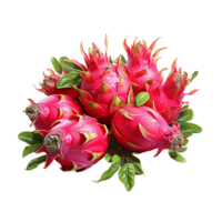 ai généré dragon fruit, dragon fruit png, dragon fruit avec transparent Contexte png