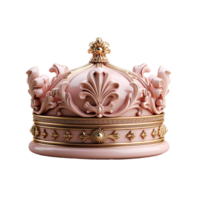 AI generated Crown, Crown soft lighting soft pastel png