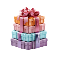 AI generated Birthday Gift, Birthday Gift Png, Birthday Gift With Transparent Background png