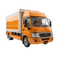 AI generated Delivery Van, Delivery Van Png, Delivery Van With Transparent Background png